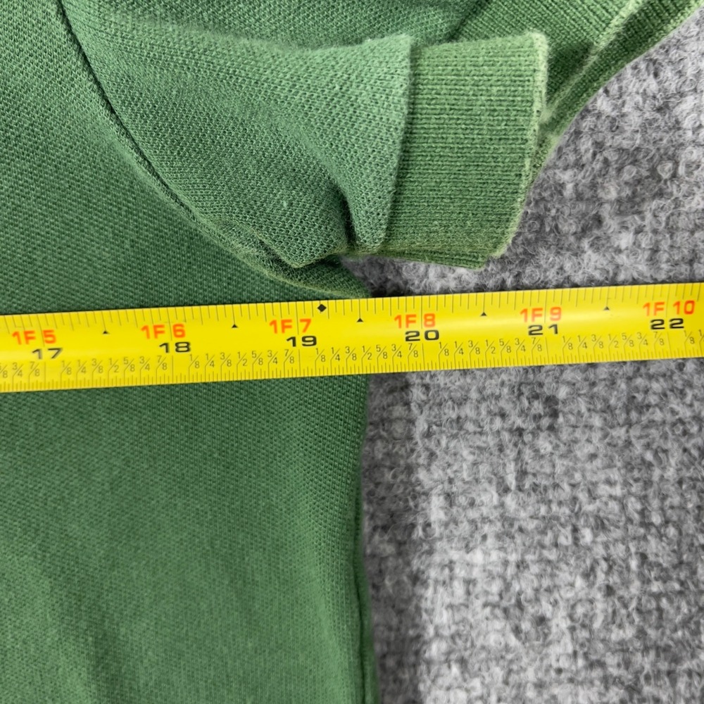 Lacoste Polo Shirt Mens Medium Green Regular Fit Short Sleeve Pique Logo - Picture 4 of 6